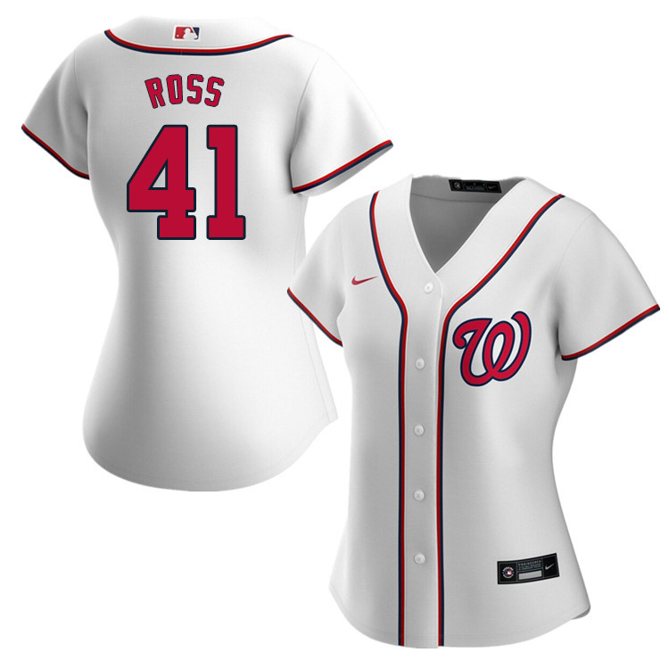 Nike Women #41 Joe Ross Washington Nationals Baseball Jerseys Sale-White